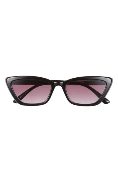 Bp. Gradient Cat Eye Sunglasses In Black