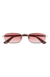 Bp. Gradient Rectangular Sunglasses In Gold