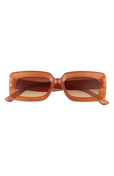 Bp. Gradient Rectangular Sunglasses In Orange