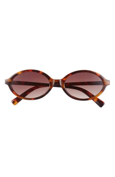 Bp. Gradient Round Sunglasses In Brown
