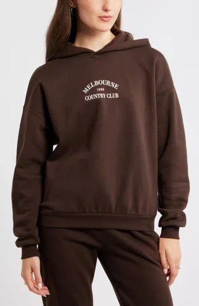 Bp. Graphic Hoodie In Brown