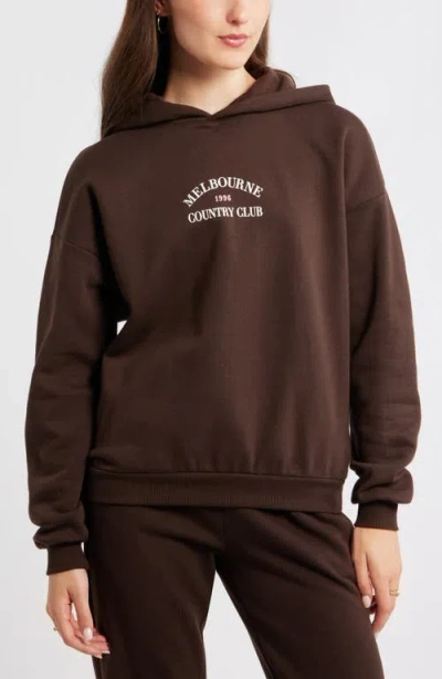 Bp. Graphic Hoodie In Brown