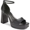 Bp. Helix Platform Ankle Strap Sandal In Black