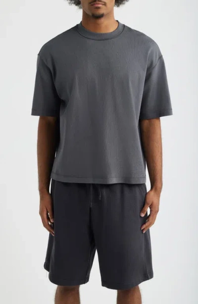 Bp. Inside Out Cotton Jersey T-shirt In Grey Magnet