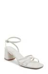 Bp. Isabelle Heel Ankle Strap Sandal In White