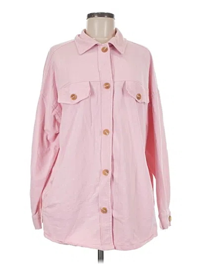 Pre-owned Bp. Jacket In Pink