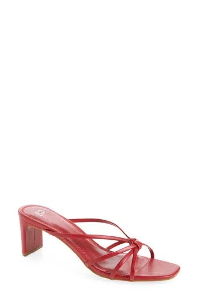 Bp. Karsyn Strappy Slide Sandal In Red