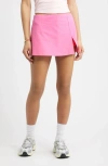 Bp. Knit Miniskort In Pink