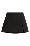 Bp. Knit Miniskort In Black