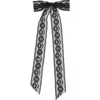 Bp. Lace Bow Barrette In Black