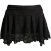 Bp. Lace Miniskort In Black