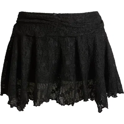 Bp. Lace Miniskort In Black