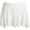 Bp. Lace Miniskort In White Blanc