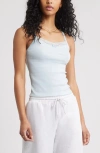 Bp. Lace Trim Camisole In White