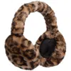 Bp. Leopard Faux Fur Earmuffs In Brown