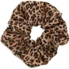 Bp. Leopard Print Scrunchie In Brown