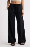 Bp. Linen Blend Beach Pants In Black