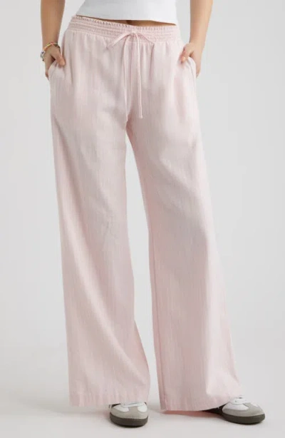 Bp. Linen Blend Beach Pants In Pink