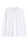 Bp. Long Sleeve Crewneck T-shirt In White