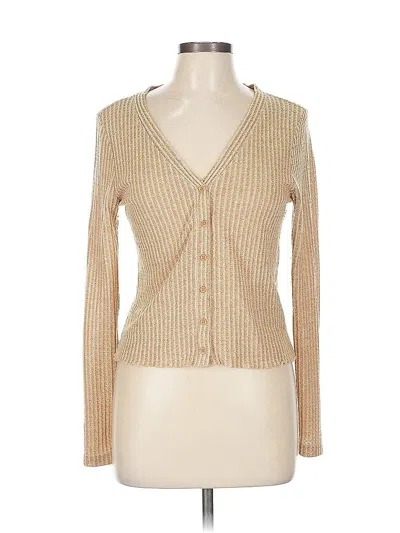 Pre-owned Bp. Long Sleeve T-shirt In Gold