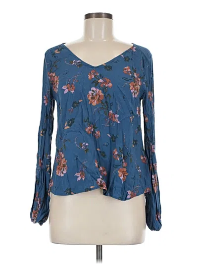 Pre-owned Bp. Long Sleeve T-shirt In Blue