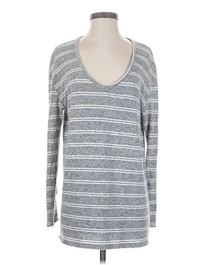 Pre-owned Bp. Long Sleeve T-shirt In Gray