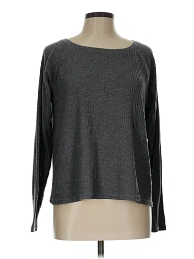 Pre-owned Bp. Long Sleeve T-shirt In Gray