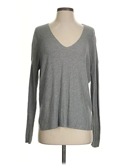 Pre-owned Bp. Long Sleeve T-shirt In Gray