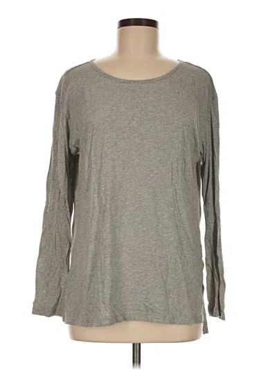 Pre-owned Bp. Long Sleeve T-shirt In Gray