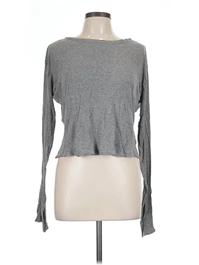 Pre-owned Bp. Long Sleeve T-shirt In Gray