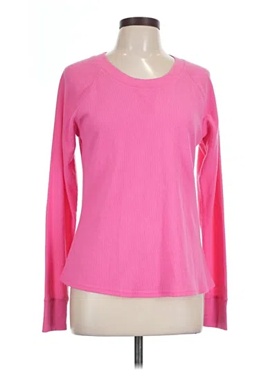 Pre-owned Bp. Long Sleeve T-shirt In Pink