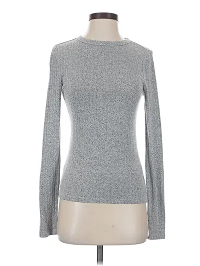 Pre-owned Bp. Long Sleeve T-shirt In Silver