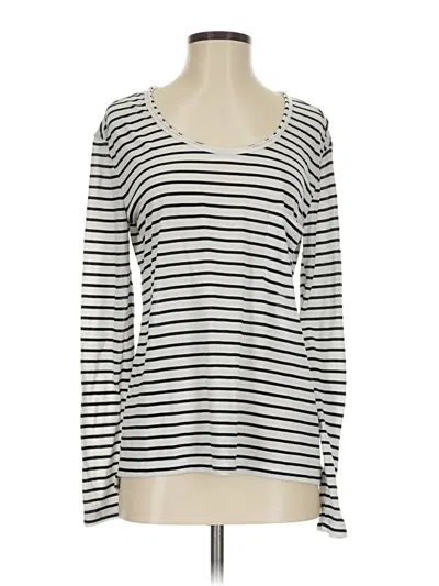 Pre-owned Bp. Long Sleeve T-shirt In White