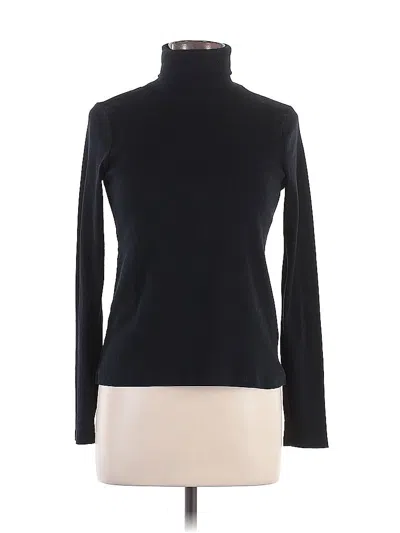 Pre-owned Bp. Long Sleeve Turtleneck In Black