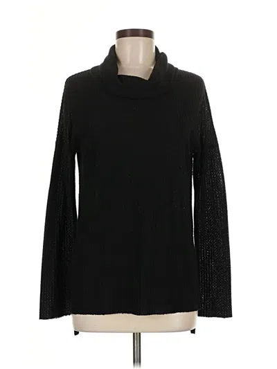 Pre-owned Bp. Long Sleeve Turtleneck In Black