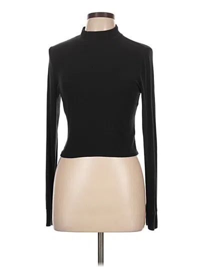 Pre-owned Bp. Long Sleeve Turtleneck In Black