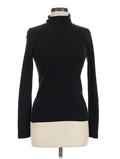 Pre-owned Bp. Long Sleeve Turtleneck In Black
