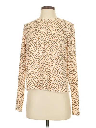 Pre-owned Bp. Long Sleeve Turtleneck In White