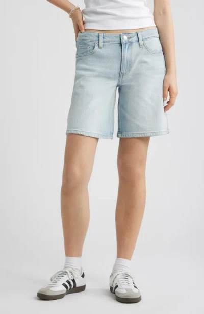 Bp. Low Rise Baggy Jort Shorts In Blue