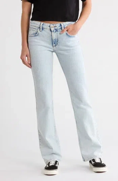 Bp. Low Rise Bootcut Jeans In White