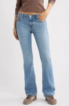 Bp. Low Rise Stretch Bootcut Jeans In Blue