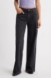 Bp. Low Rise Wide Leg Jeans In Black