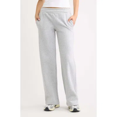 Bp. Low Rise Wide Leg Sweatpants In Blue