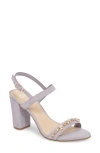Bp. Lula Slingback Sandal In Lavendar Suede Jewels