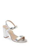 Bp. Lula Slingback Sandal In Soft Silver