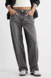 Bp. Mid Rise Barrel Jeans