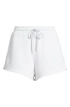 Bp. Elastic Waist Fleece Shorts In White