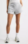 Bp. Elastic Waist Fleece Shorts In Gray