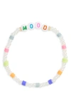 Bp. Mood Friendship Stretch Bracelet In White Multi