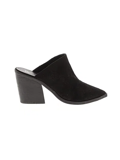 Pre-owned Bp. Mule/clog In Black